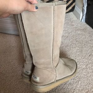 Beige Ugg boots